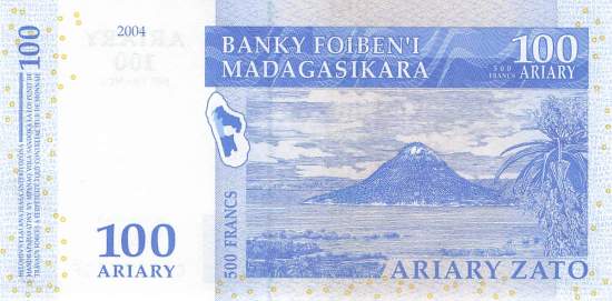 100 Ariary 2004